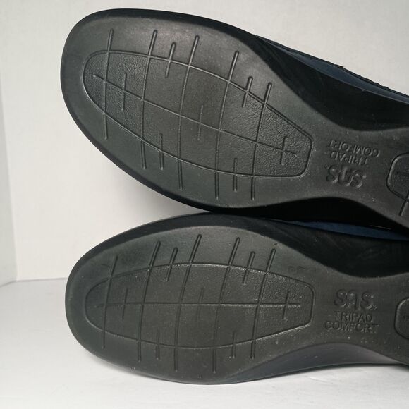 SAS Tripad Comfort Roamer Navy Nubuck Leather Shoe Loafer Wm's 7.5 L8882140 - Picture 14 of 16